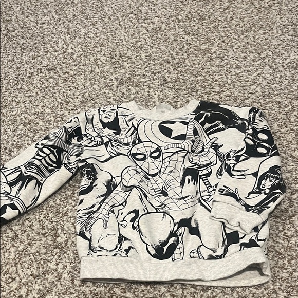 H&M Marvel Crew Neck 3-4T - Picture 1 of 2